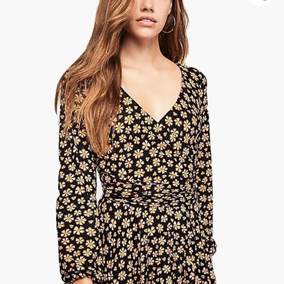 Free people large floral dress - Picture 1 of 11